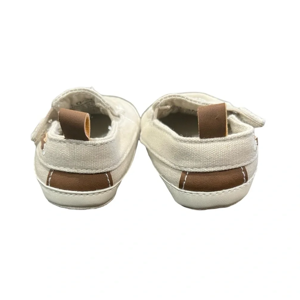 Baby Boys Slip On Boat Shoes - Gray
